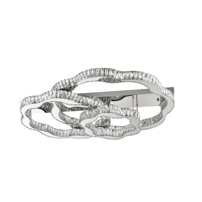 JURA 3 Ring CTC Ceiling Light - Chrome