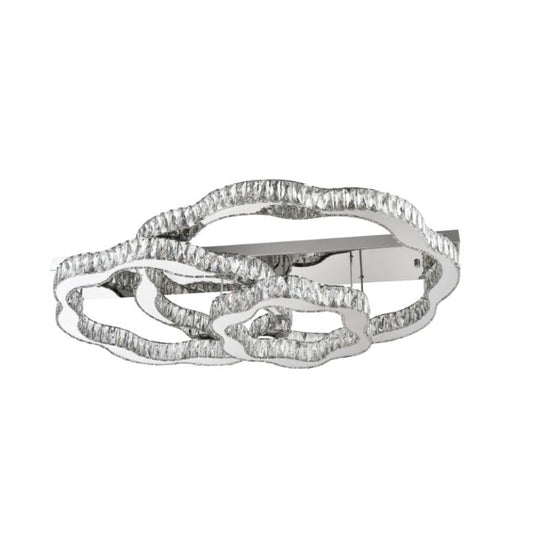 JURA 3 Ring CTC Ceiling Light - Chrome