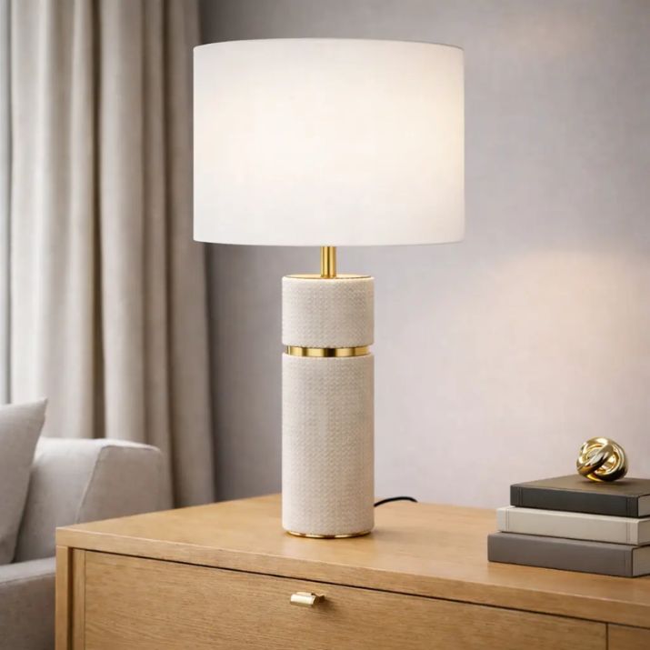 VALDA Table Lamp - Taupe