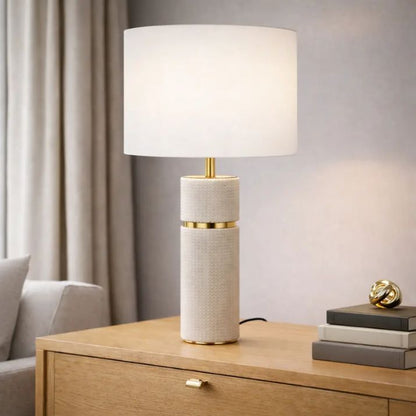 VALDA Table Lamp - Taupe