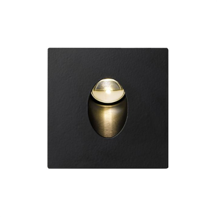 Snap Square Stair Light - Black