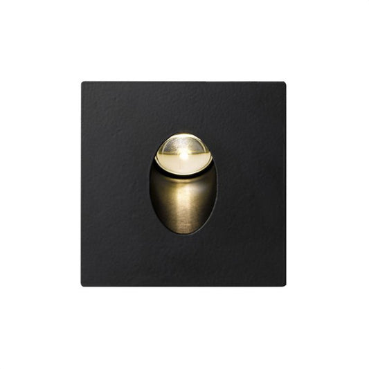 Snap Square Stair Light - Black