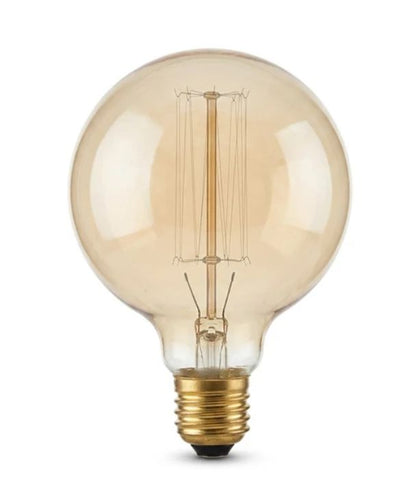 G125 Carbon Filament Globes - Socket: E27