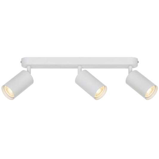 PICARD 3 Light Ceiling Spotlight - White