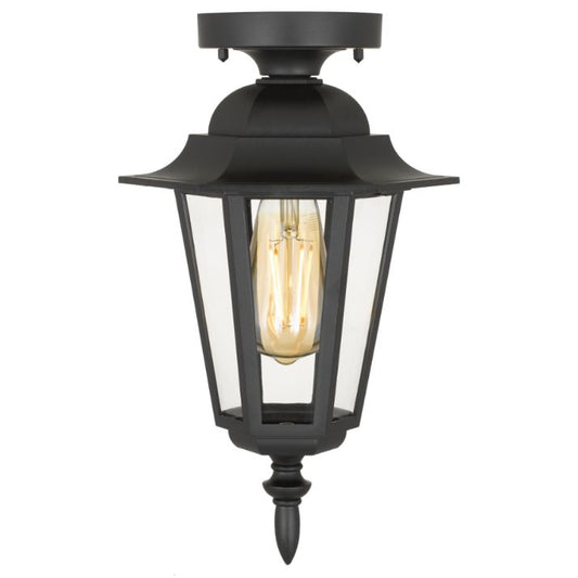 UPTON Exterior CTC Ceiling Light - Black