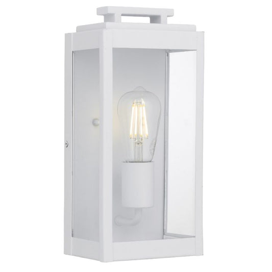 TRUMAN Single Exterior Wall Light - White