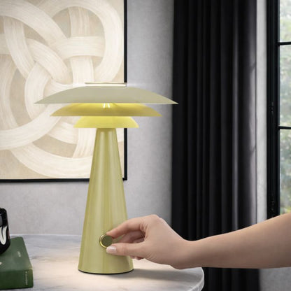 Halvik Table Lamp - Green