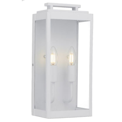 TRUMAN Twin Exterior Wall Light - White