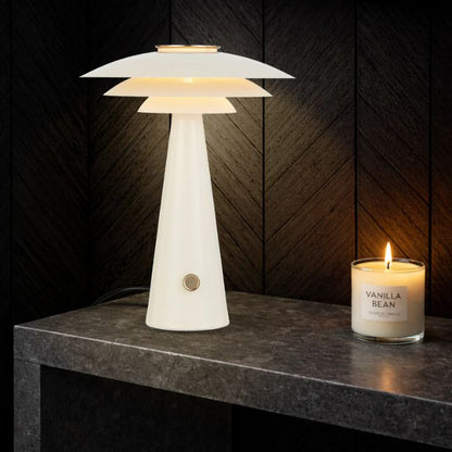 Halvik Table Lamp - Beige
