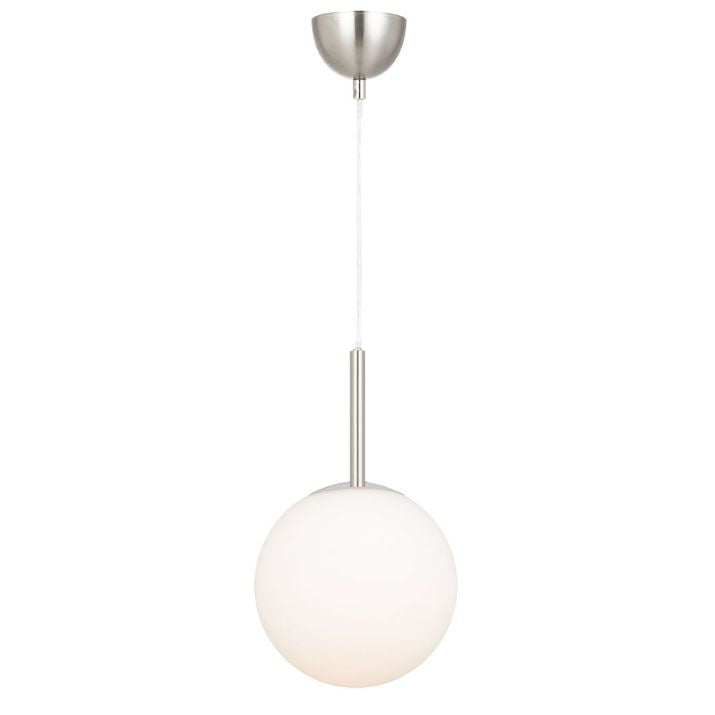 Bally 8 Pendant Light - Nickel / Opal Matt
