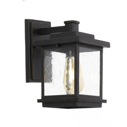 STRAND Exterior Wall Light - Black