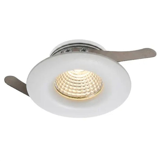 DURO Round LED Stair Wall Light White