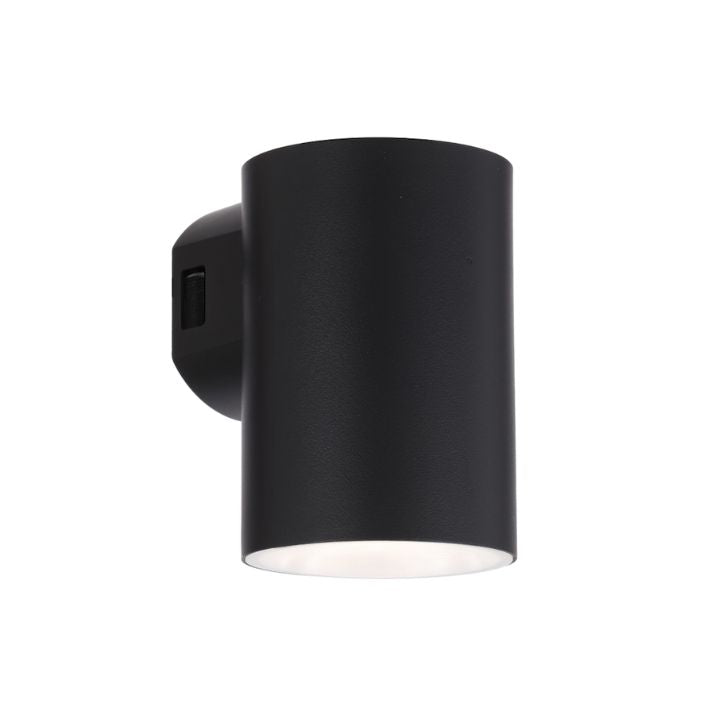 STINA Single Exterior LED Wall Light - Black