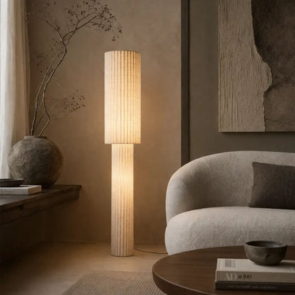 ALCONA Floor Lamp - Beige