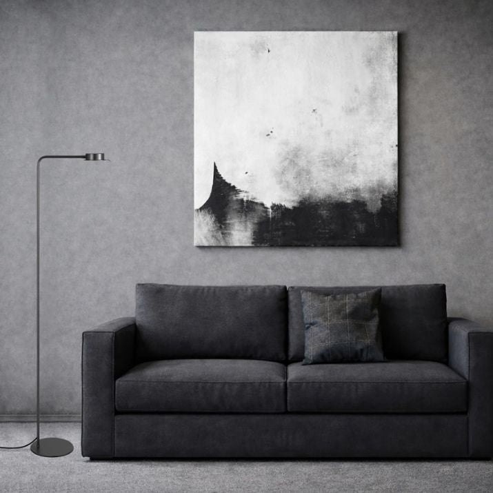 Tarell Floor Lamp - Gun Metallic