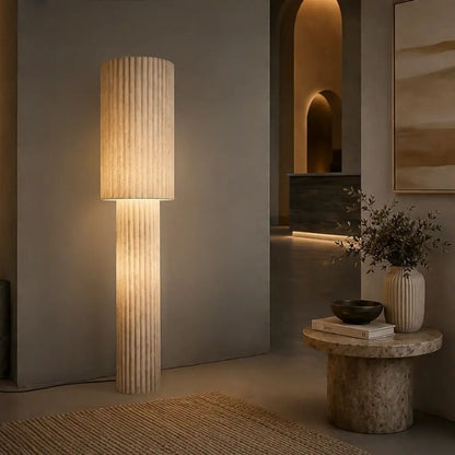 ALCONA Floor Lamp - Beige