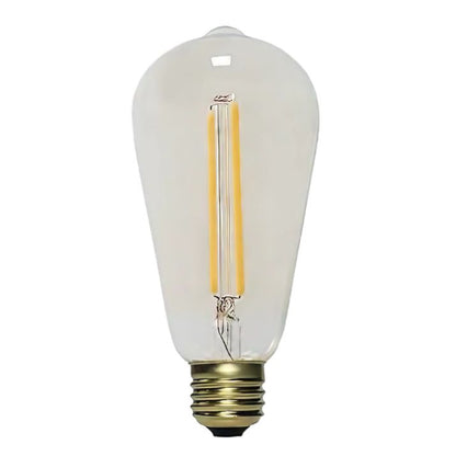 E27 ST64 2W LED Pilot Filament  Globe Non-Dimmable