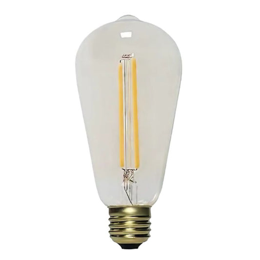 E27 ST64 2W LED Pilot Filament  Globe Non-Dimmable