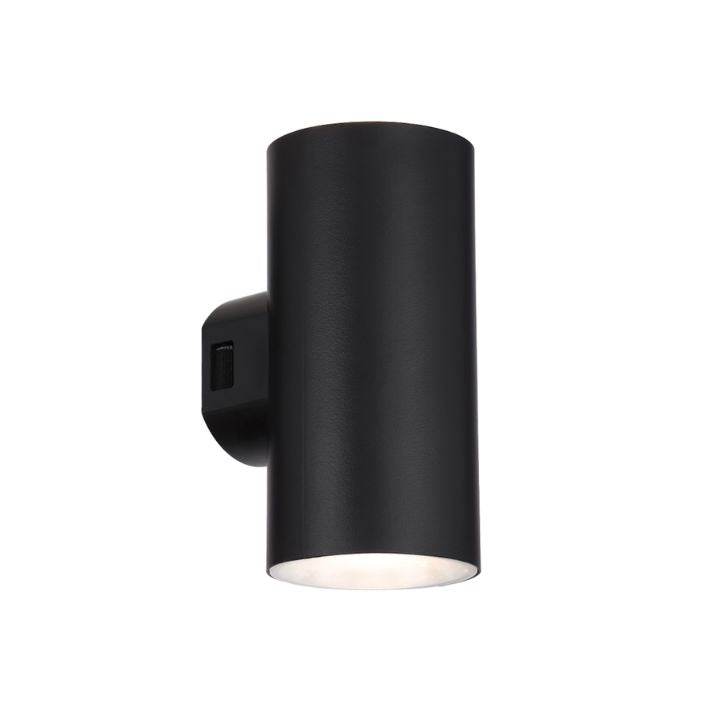STINA Up-Down Exterior LED Wall Light - Black