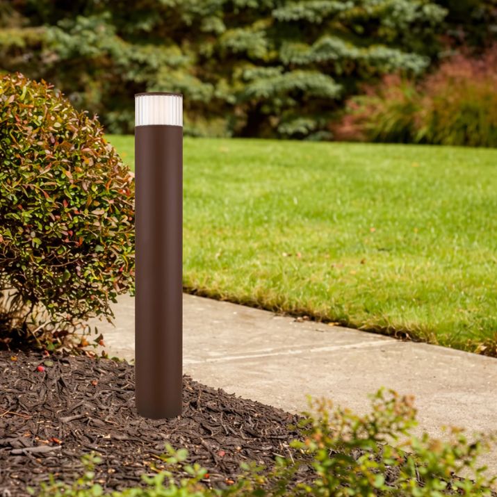 Malabo LED Bollard - Rust