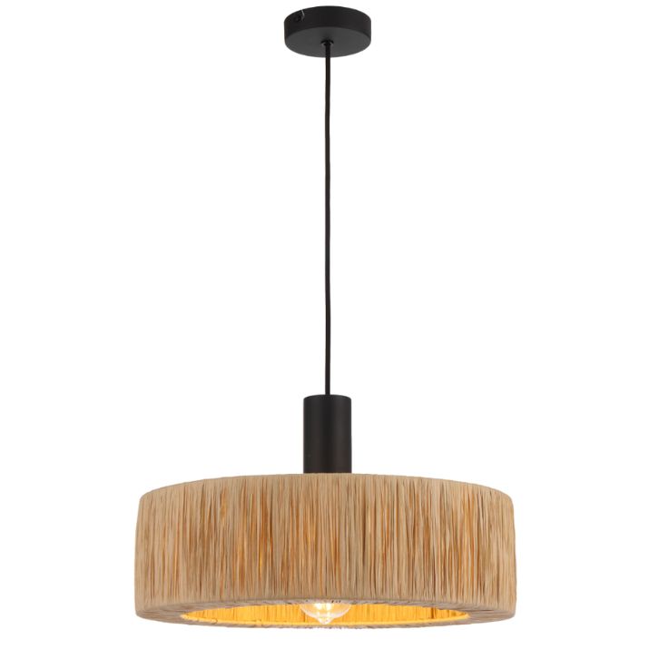 KATRIN Pendant Light - Black/Natural