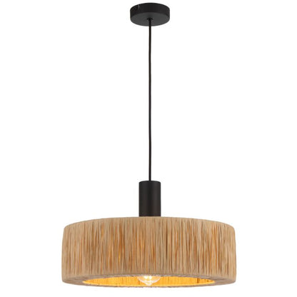 KATRIN Pendant Light - Black/Natural