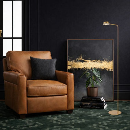 Tarell Floor Lamp - Antique Gold