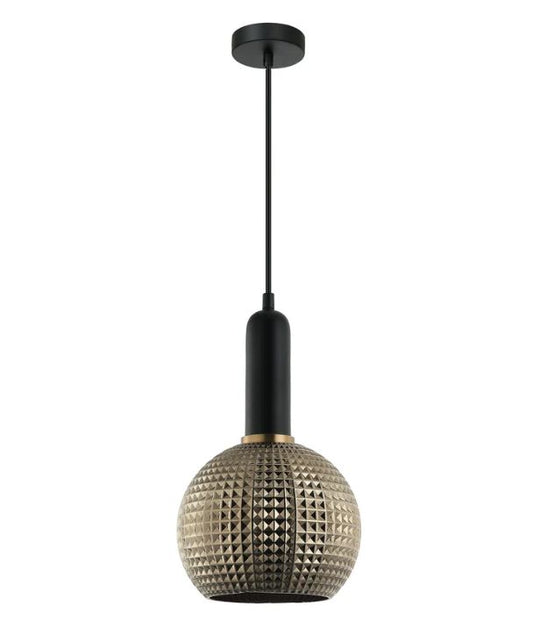 PELOTA: Modern Interior Wine Glass Segmented Glass Pendant Lights - Chrome
