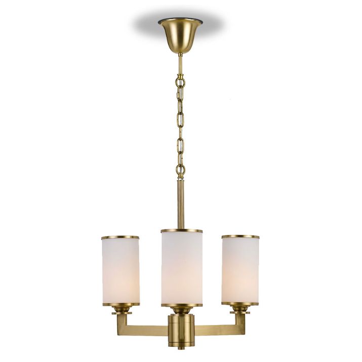 AHERN 3 Pendant Light SOLID BRASS