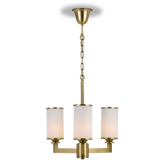 AHERN 3 Pendant Light SOLID BRASS