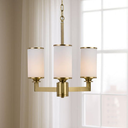 AHERN 3 Pendant Light SOLID BRASS