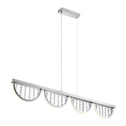 LUXIA 120CM Pendant Light - Chrome