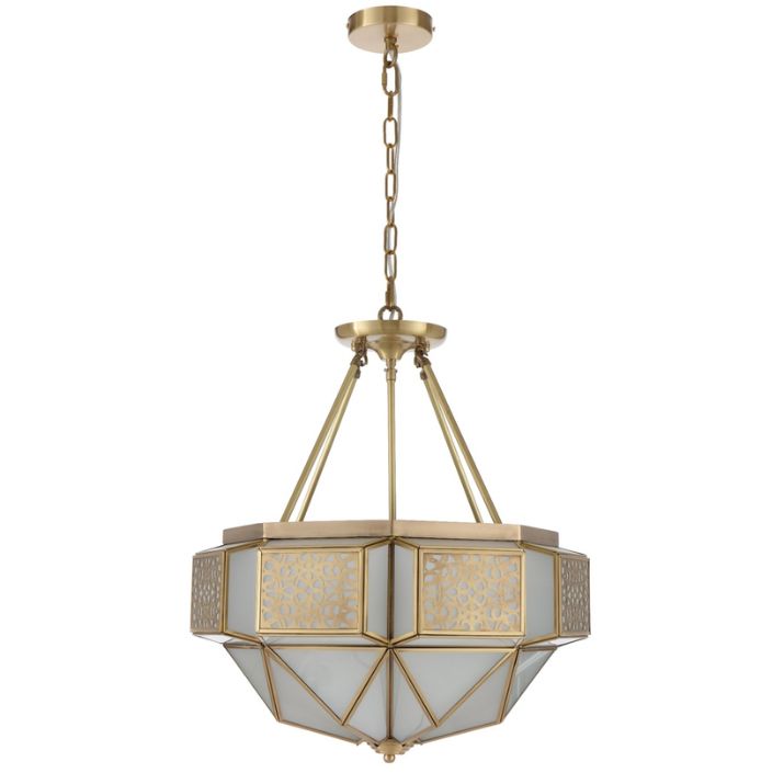 OVERTON Pendant Light CTC Ceiling Light -  Brass