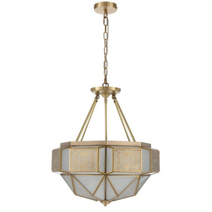 OVERTON Pendant Light CTC Ceiling Light -  Brass