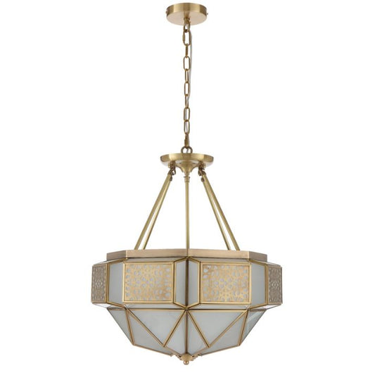 OVERTON Pendant Light CTC Ceiling Light -  Brass