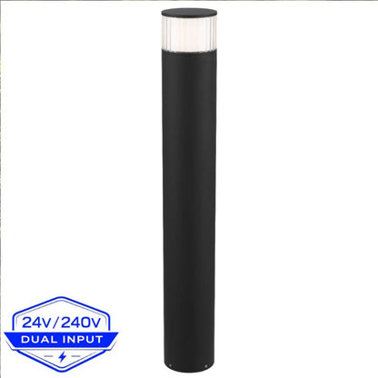Malabo LED Bollard - Black