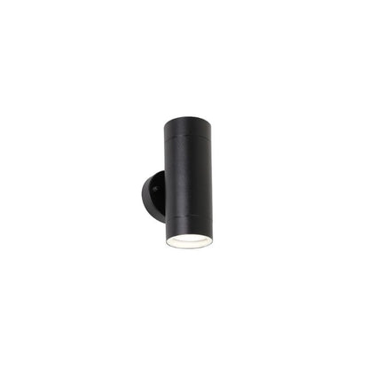 RIVA Single Exterior Wall Light - Black