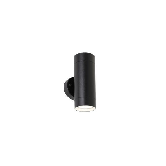 RIVA Single Exterior Wall Light - Black