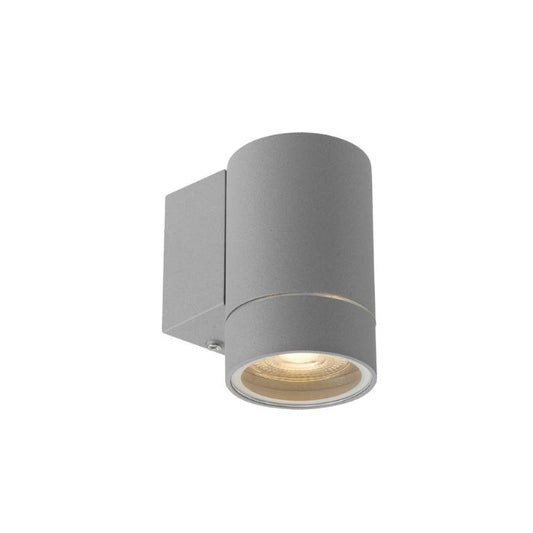 KMAN Single Exterior Wall Light - Grey