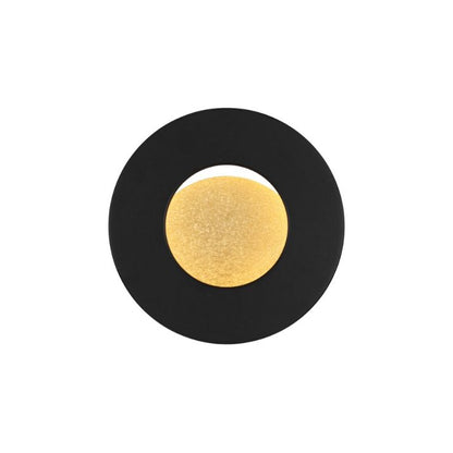 PELZER 20CM LED Wall Light - Black/Gold