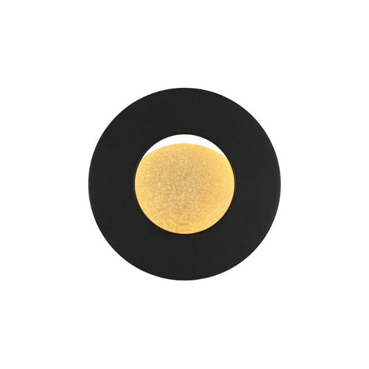 PELZER 20CM LED Wall Light - Black/Gold
