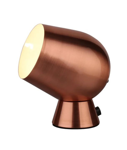 FOKUS: Touch On / Off Iron Table Lamps - Copper