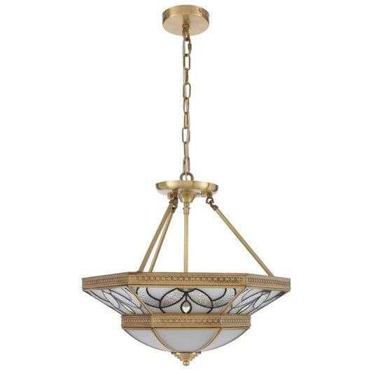 ORISTA Pendant Light CTC Ceiling Light - Brass/Frost