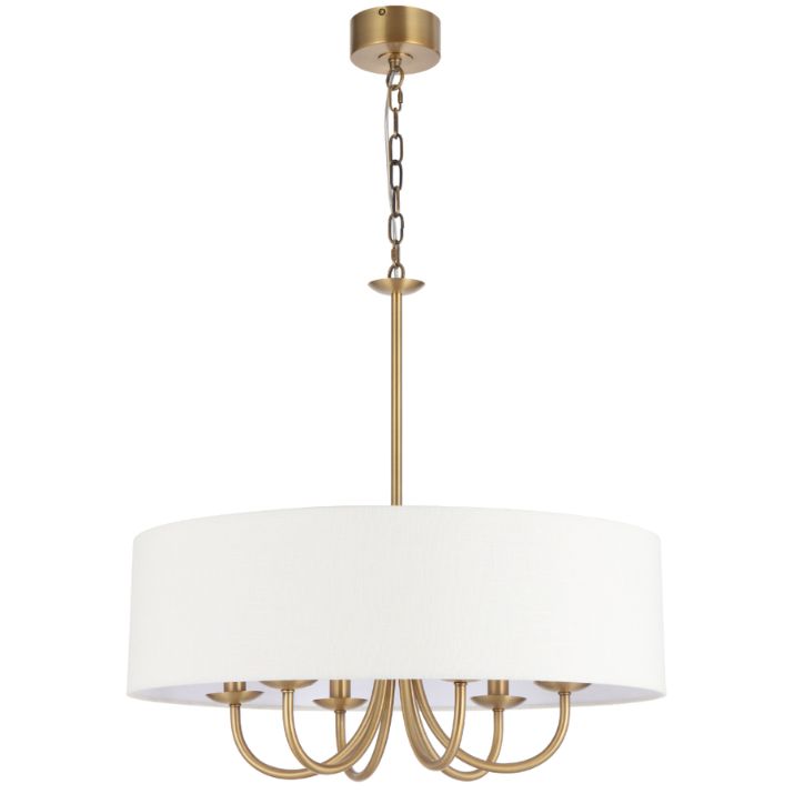 SHIRON 6 Pendant Light Large - Brass