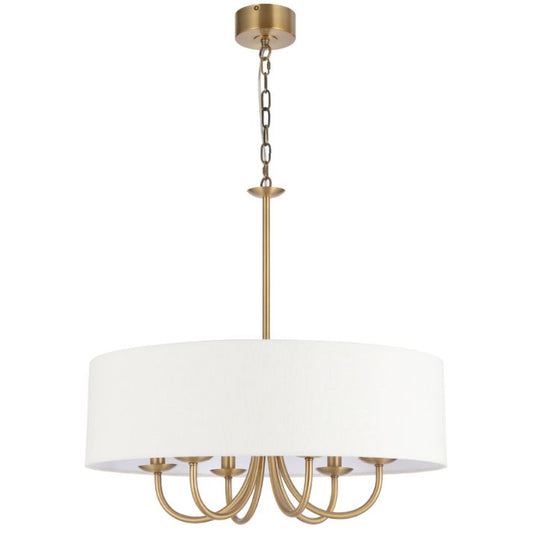 SHIRON 6 Pendant Light Large - Brass