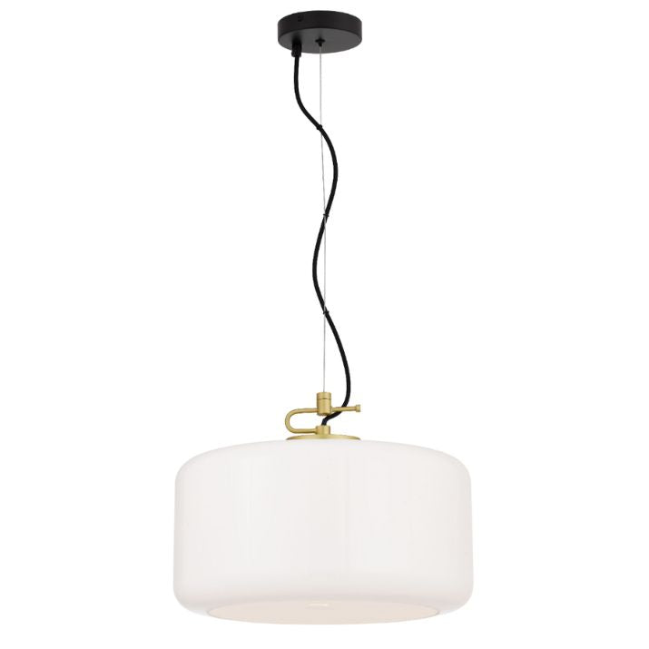 KOROVA Large Pendant Light  - Brass Matt/Opal