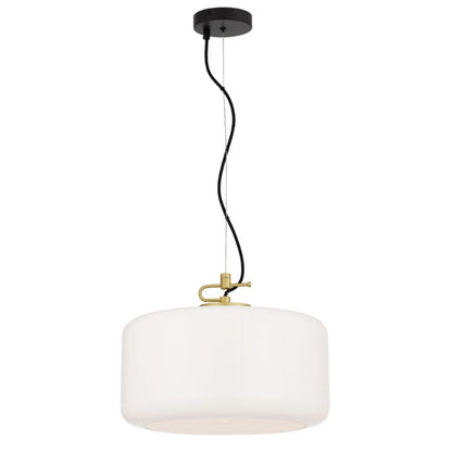 KOROVA Large Pendant Light  - Brass Matt/Opal