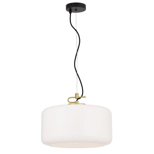 KOROVA Large Pendant Light  - Brass Matt/Opal
