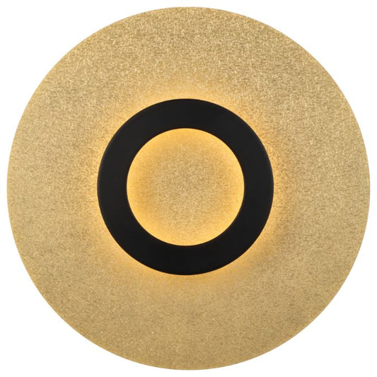 PELZER 60CM LED Wall Light - Black/Gold