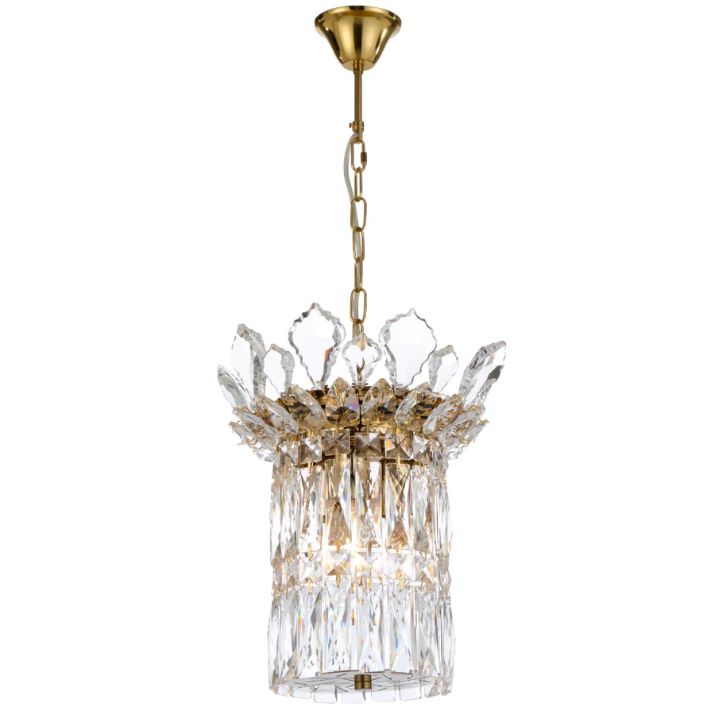 Virell 3 Light Pendant - Gold